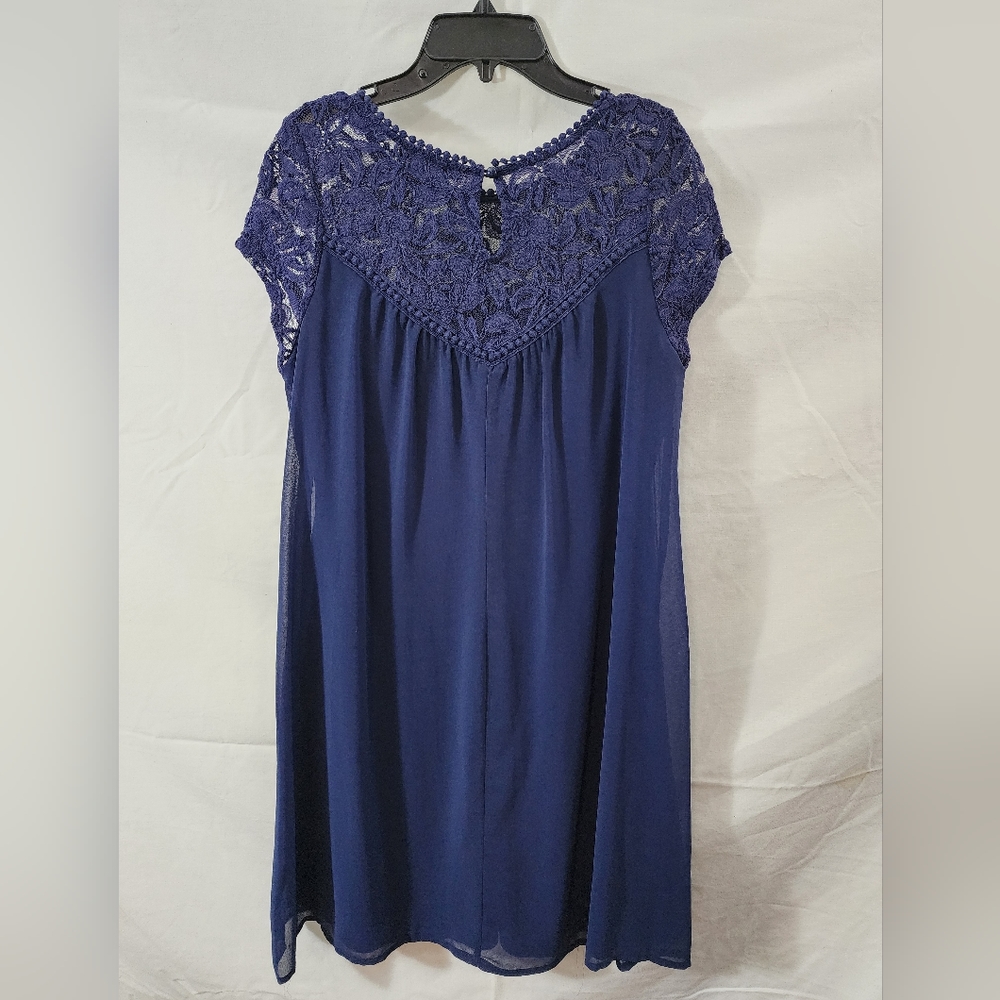 As U Wish Navy dress - Picture 2 of 3